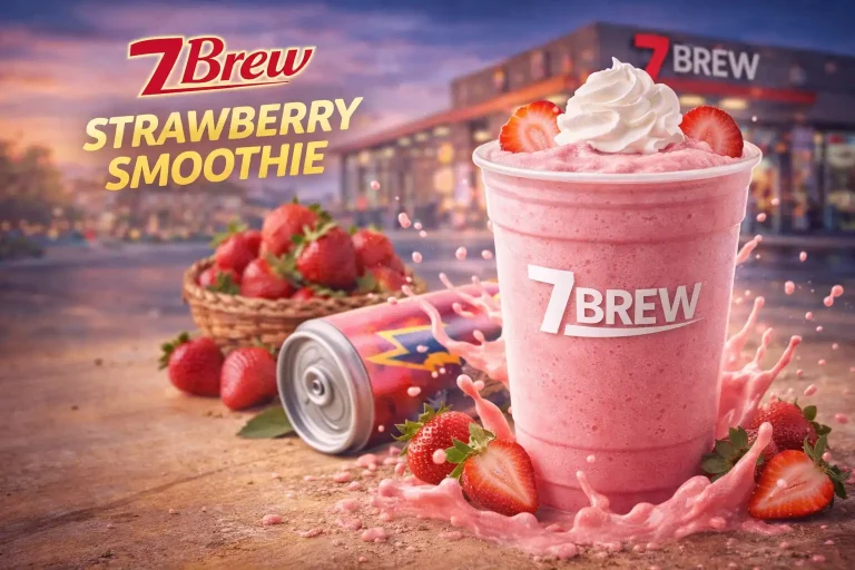 7 Brew Strawberry Smoothie