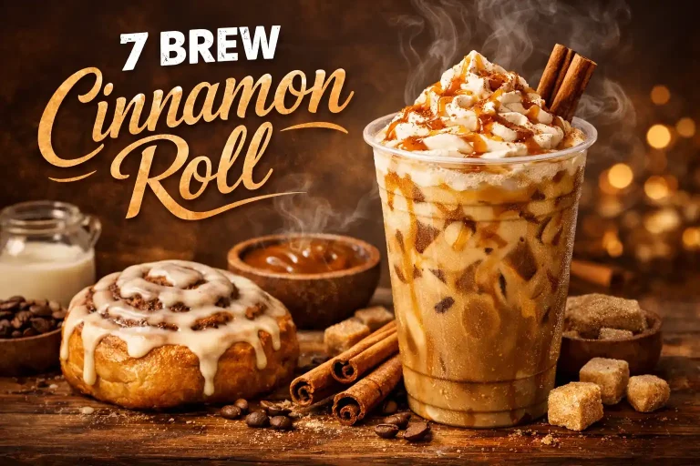 7 BREW CINNAMON ROLL